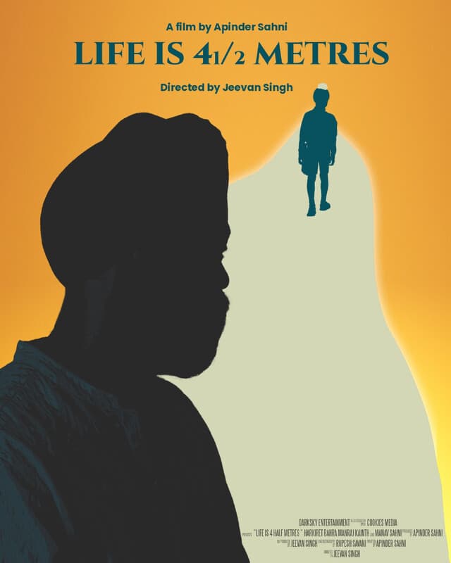 Life Is 4½ Metres poster