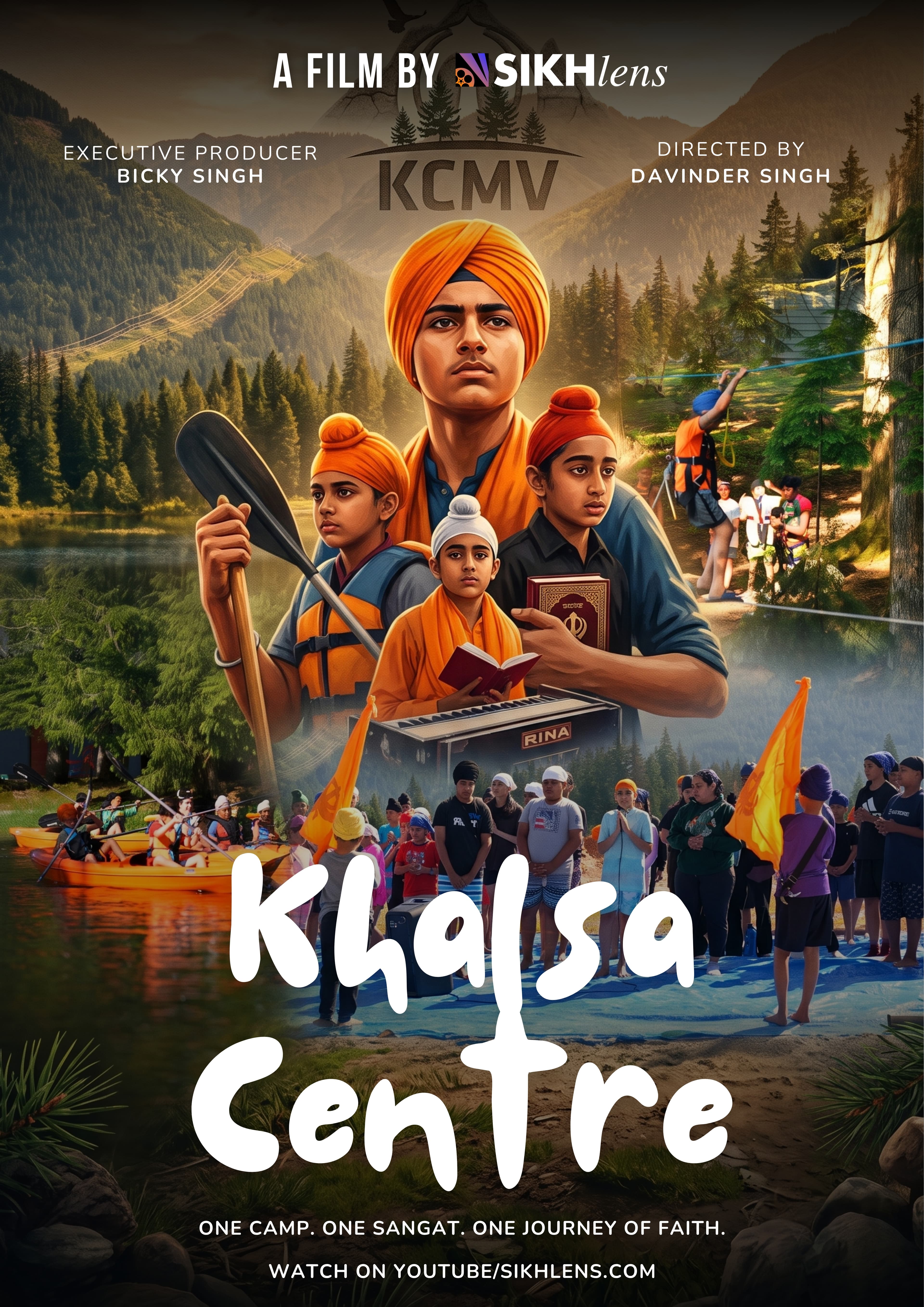 The Khalsa Centre- Simran, Seva, Sangat poster