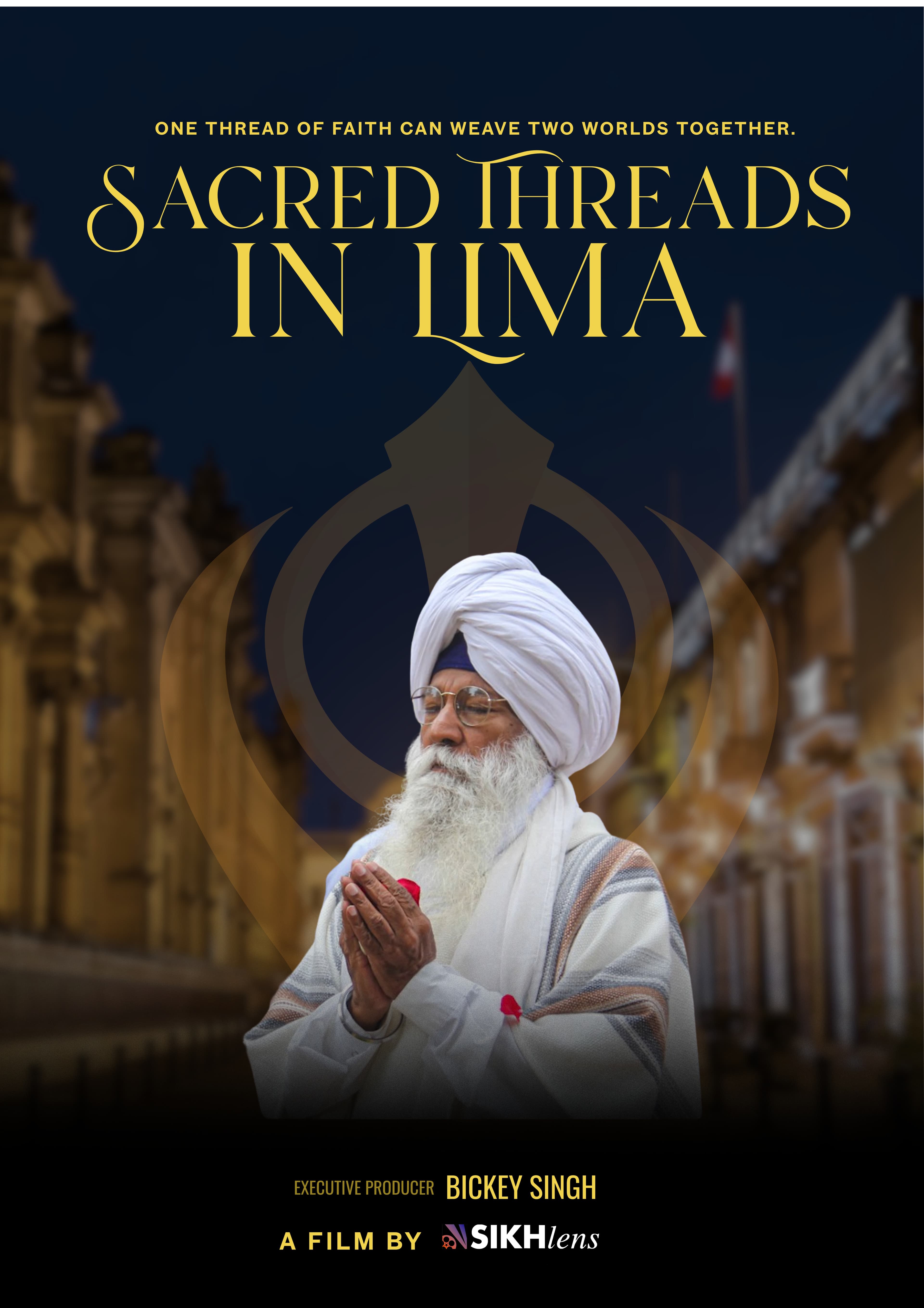 Sacred Threads in Lima poster