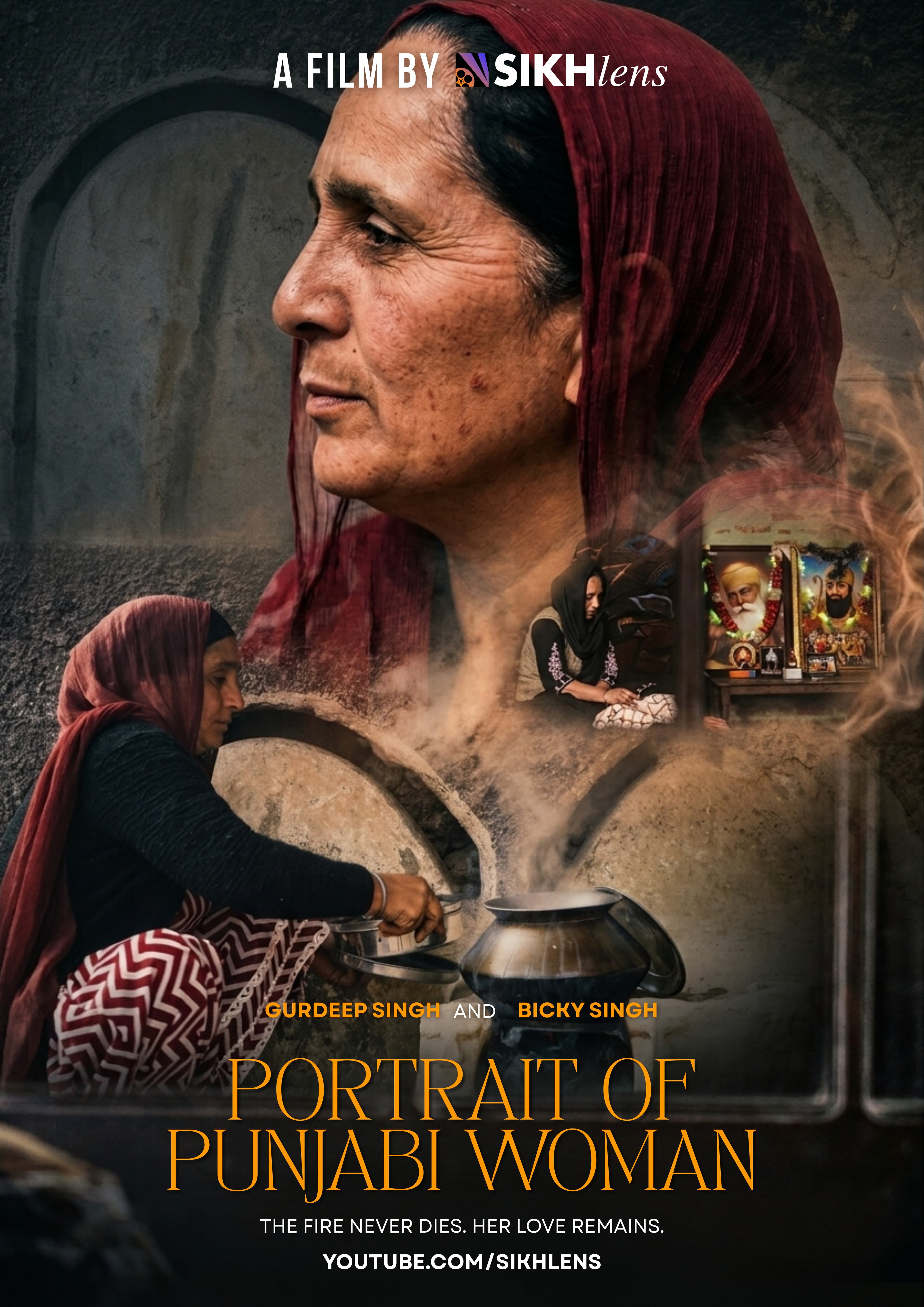 Portrait of a Punjabi Woman poster