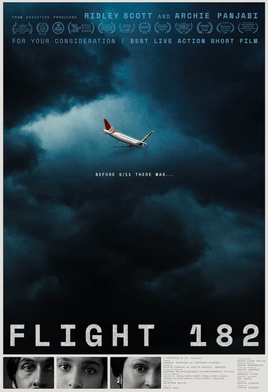 Flight 182 poster