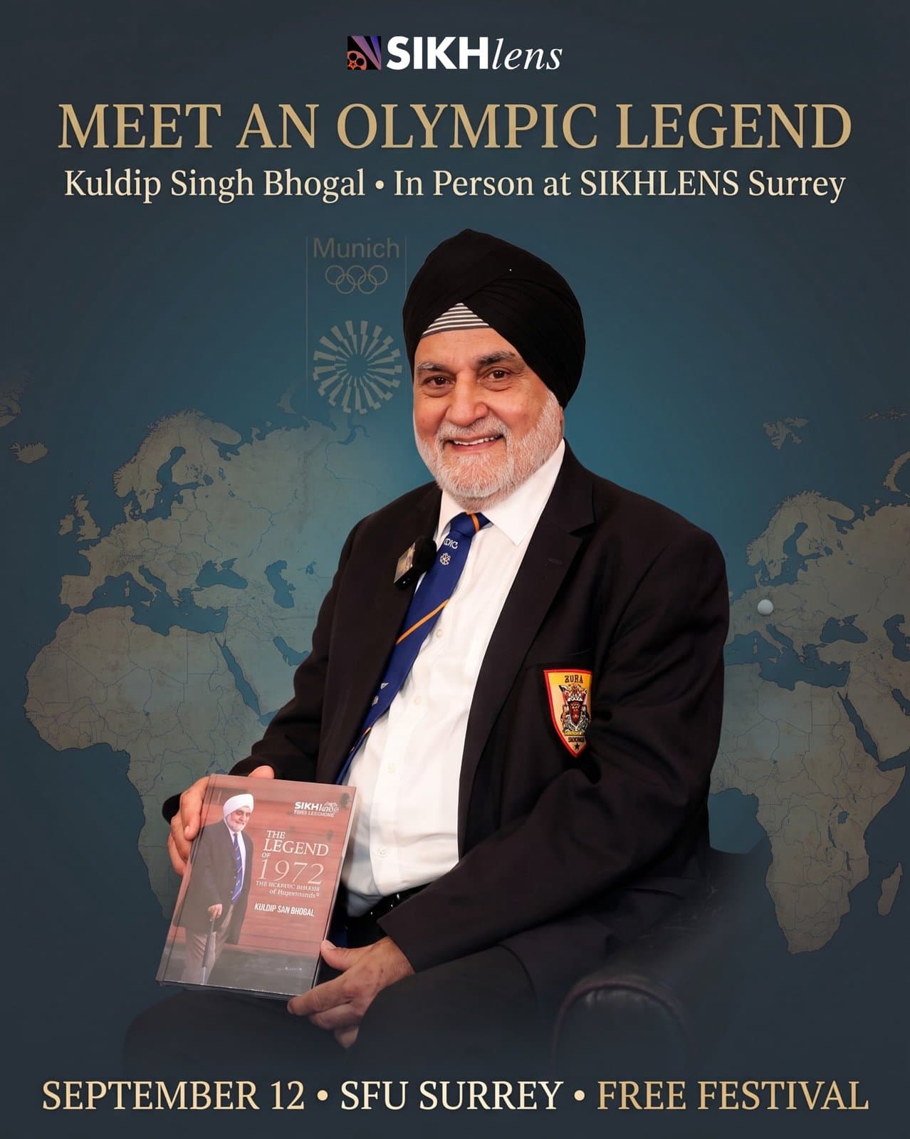 Kuldip Singh Bhogal — The Legend of 1972: Life, Hockey and Beyond (photo 1)