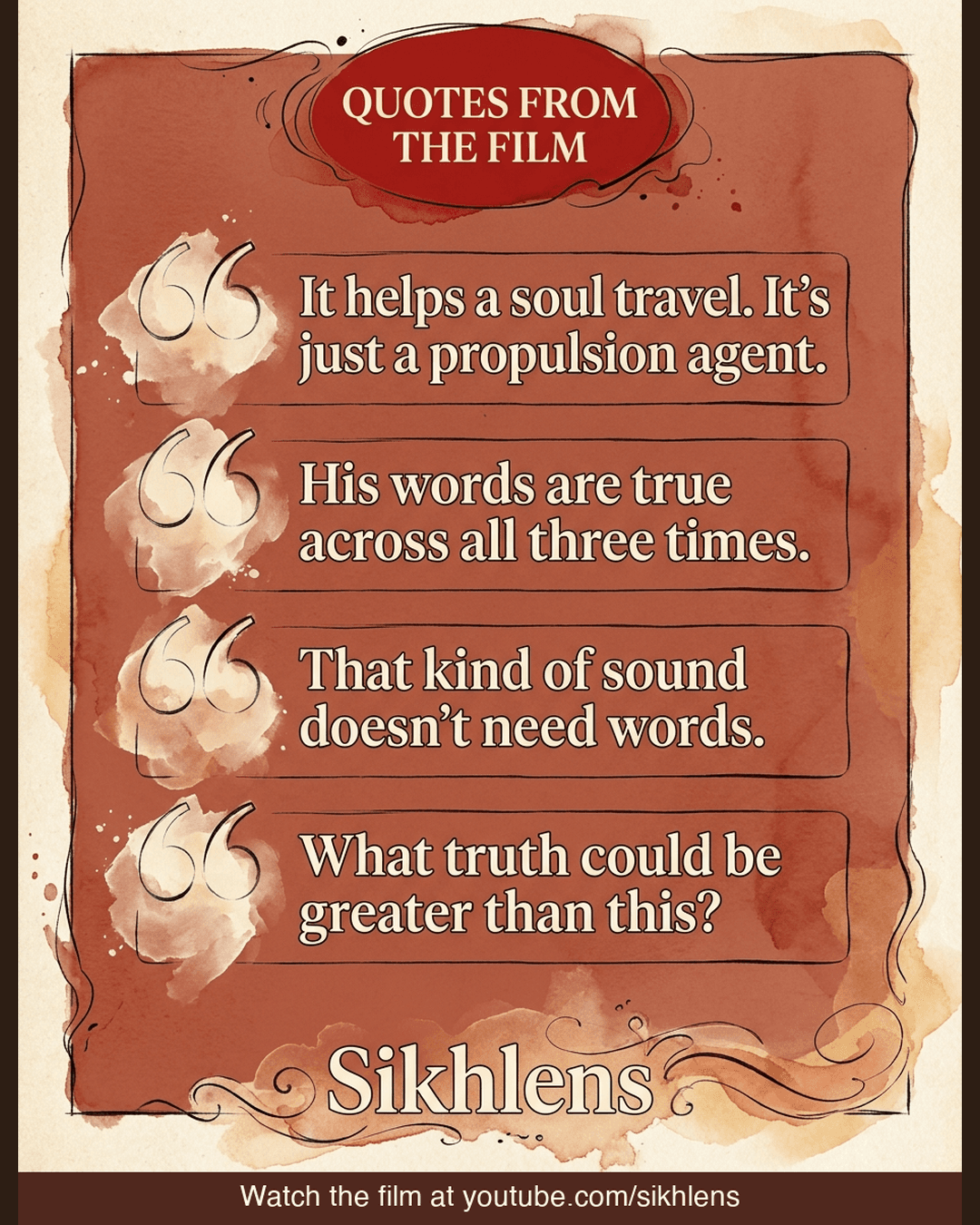 "That kind of sound doesn't need words."