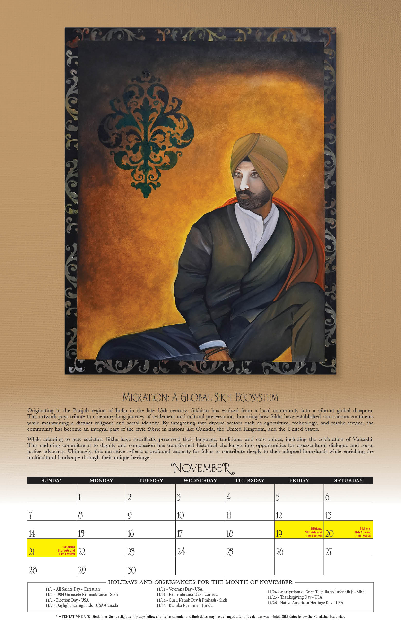 November: Migration: A Global Sikh Ecosystem