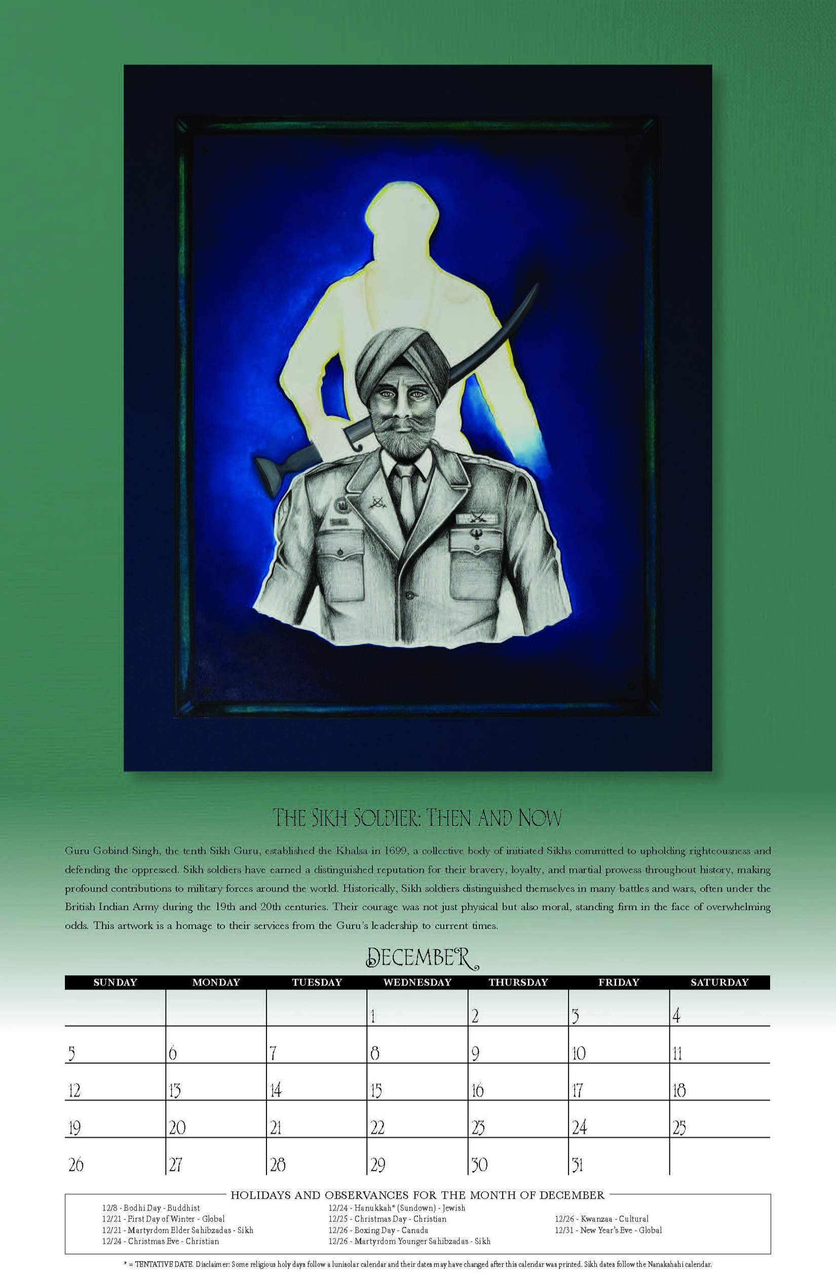 December: The Sikh Soldier: Then and Now